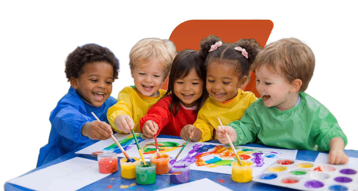 Children at Quokka Kids child care center in Beaver Dam, WI